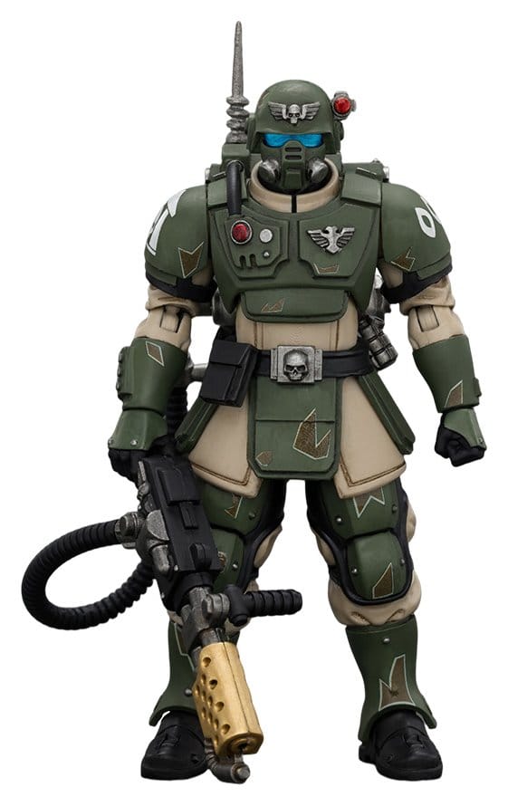 Warhammer figurine Astra Militarum Kasrkin 2 with Flamer