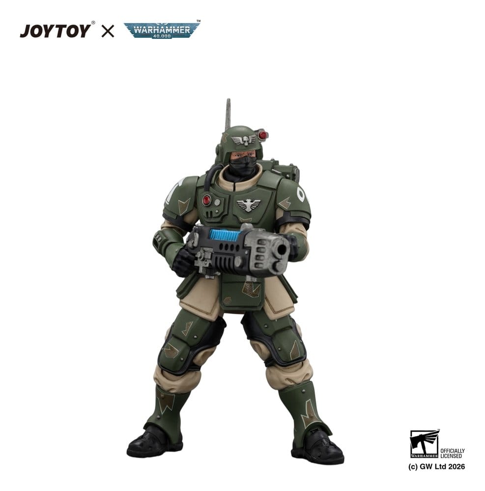 Warhammer figurine Astra Militarum Kasrkin 4 with Plasma Gun