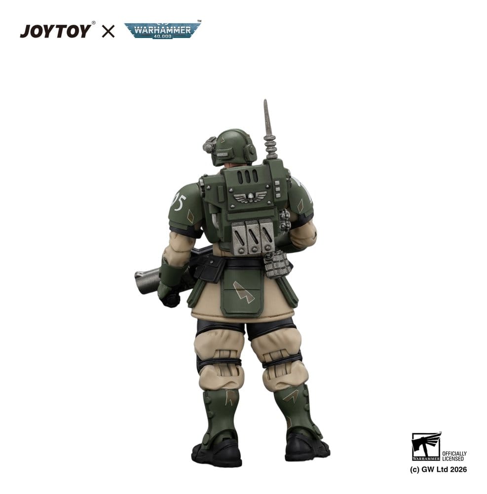 Warhammer figurine Astra Militarum Kasrkin 5 with Grenade Launcher
