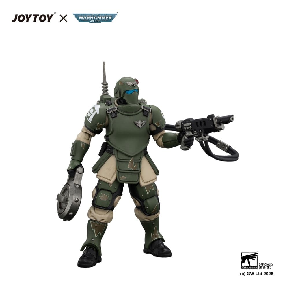 Warhammer figurine Astra Militarum Kasrkin 6 with Hot-shot Laspistol