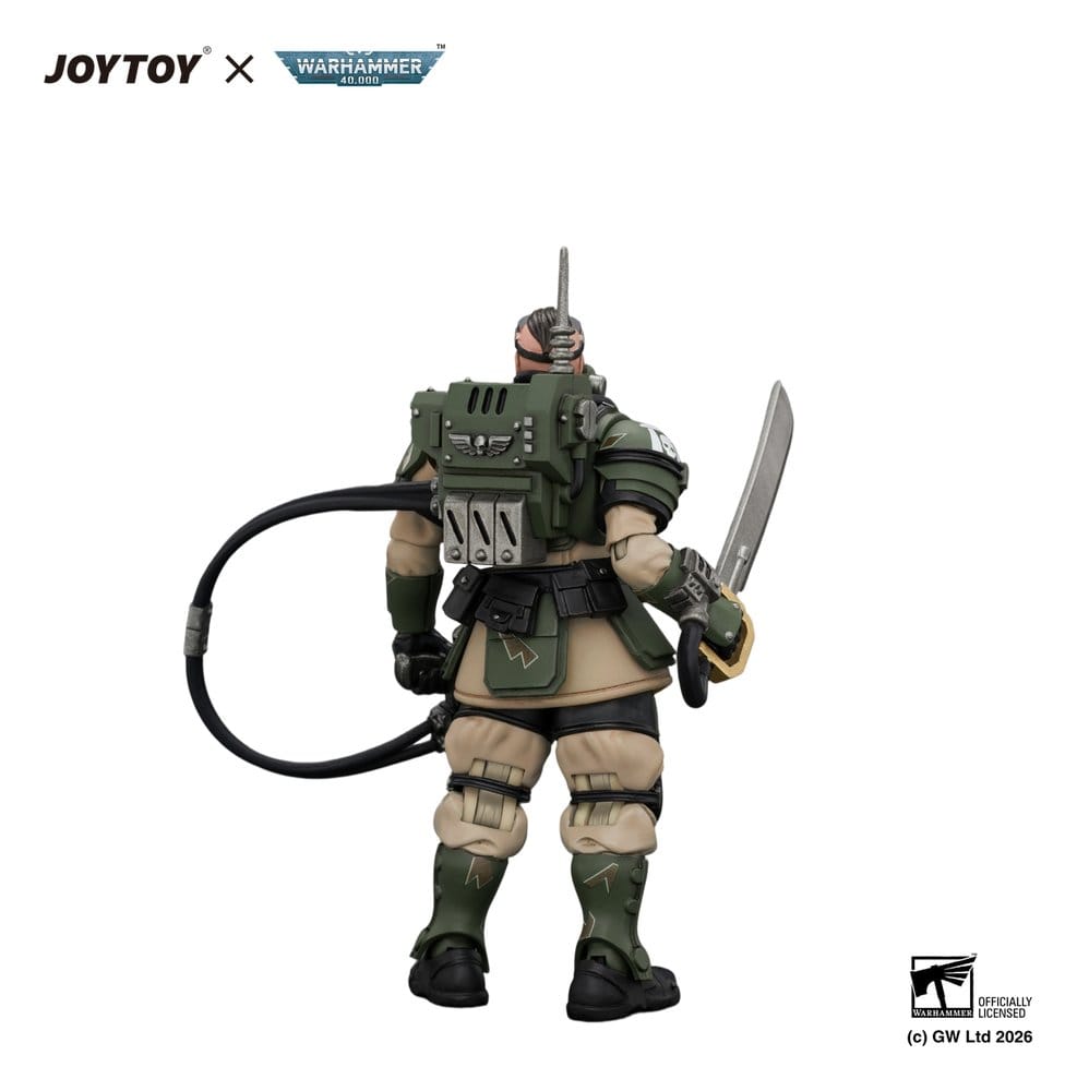 Warhammer figurine Astra Militarum Kasrkin 7 with Hot-shot Laspistol and Power Sword