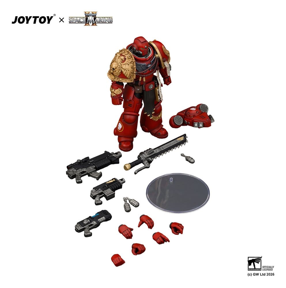 Space Marine Game Edition figurine Blood Angels Veteran 12 cm