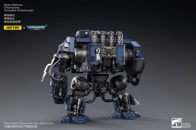 Warhammer 40k figurine 1/18 Space Marines Ultramarines Venerable Dreadnought 19 cm