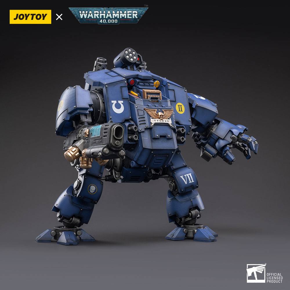 Warhammer 40,000 figurine 1/18 Ultramarines Redemptor Dreadnought Brother Dreadnought Tyleas 30 cm Reproduction