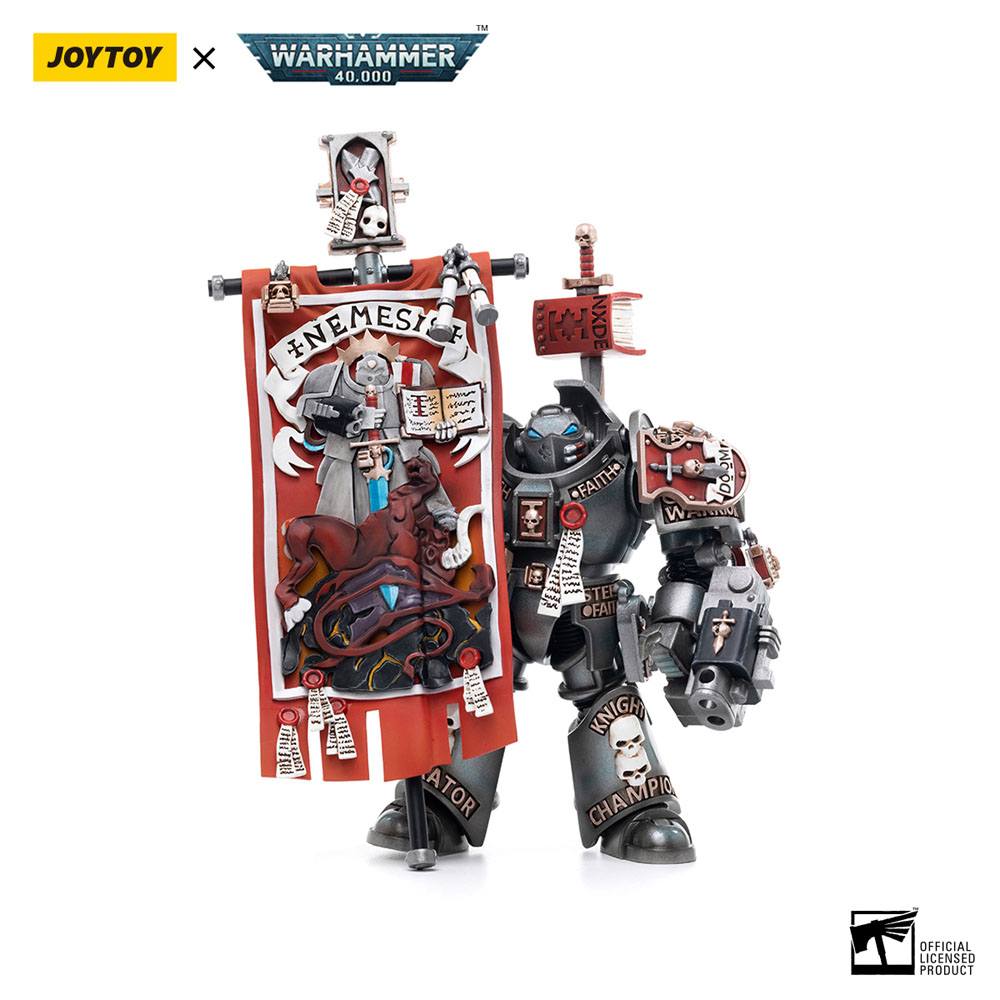 Warhammer 40k figurine 1/18 Grey Knights Terminator Retius Akantar 13 cm