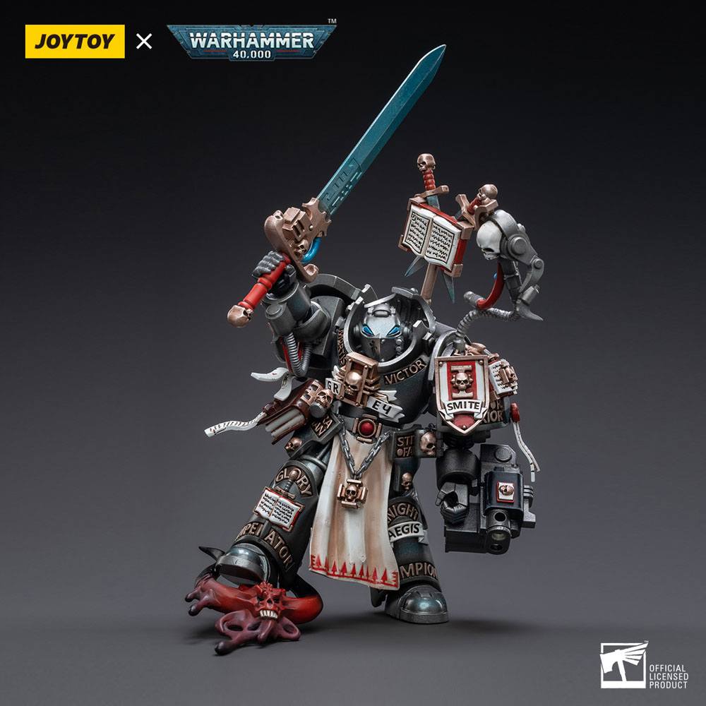 Warhammer 40k figurine 1/18 Grey Knights Terminator Incanus Neodan 13 cm