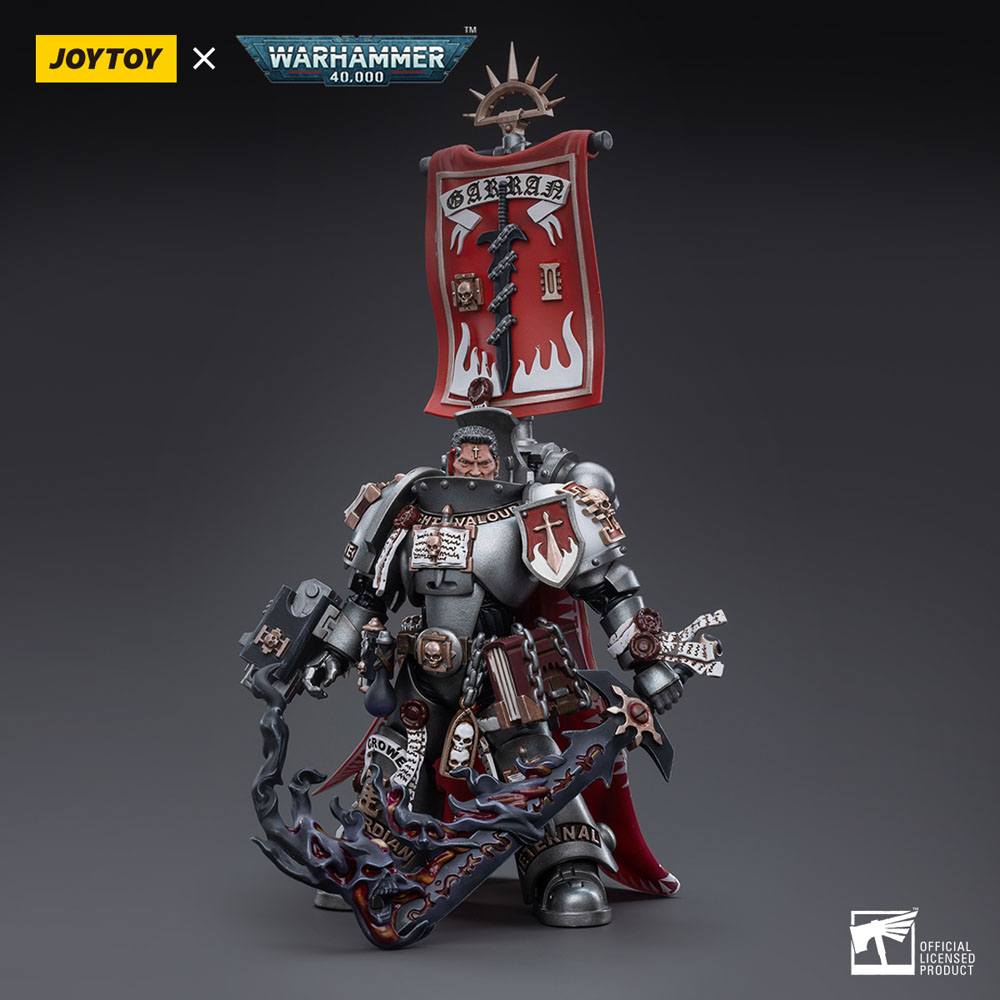 Warhammer 40k figurine 1/18 Grey Knights Castellan Crowe 12 cm