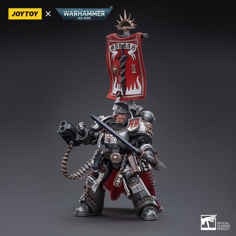 Warhammer 40k figurine 1/18 Grey Knights Castellan Crowe 12 cm