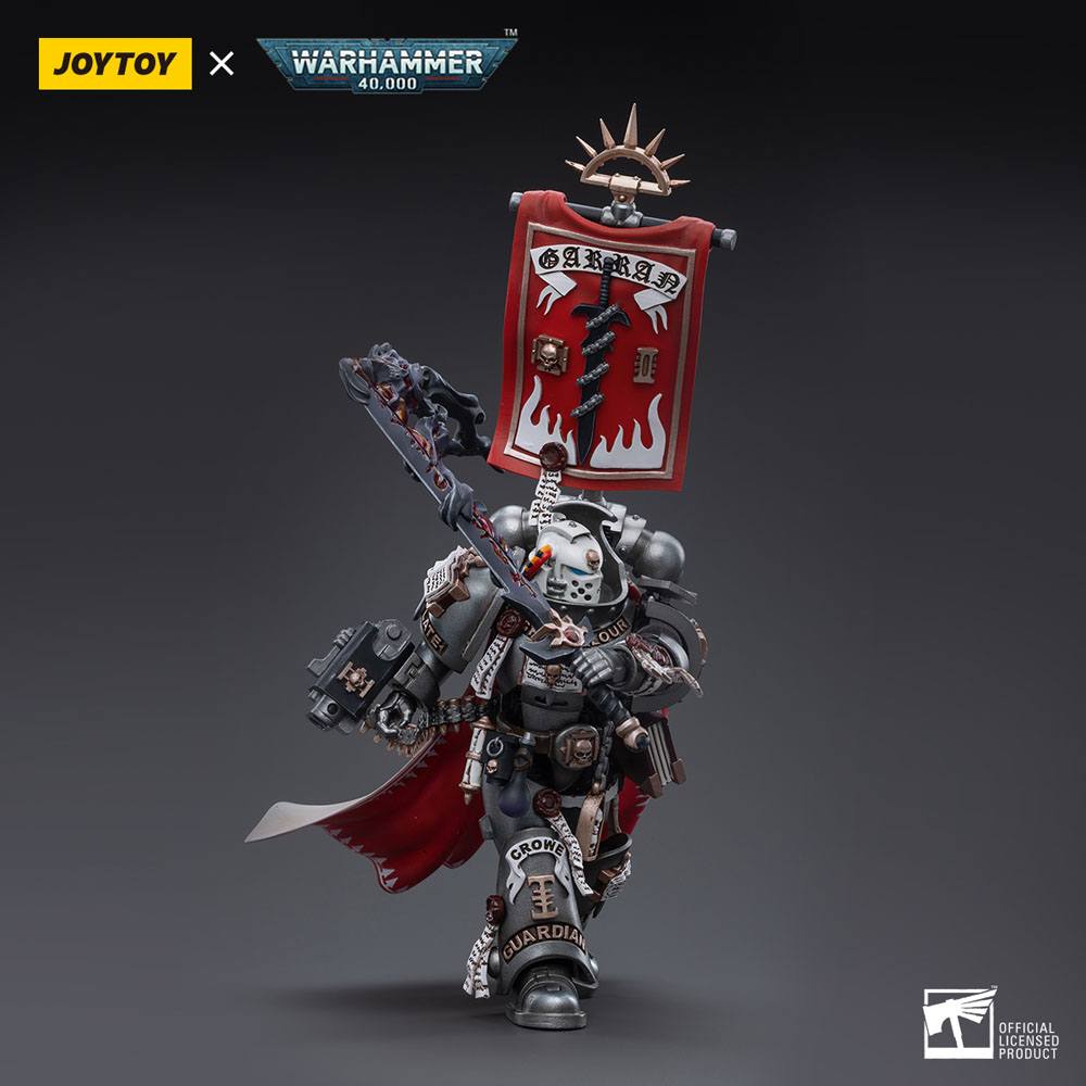 Warhammer 40k figurine 1/18 Grey Knights Castellan Crowe 12 cm
