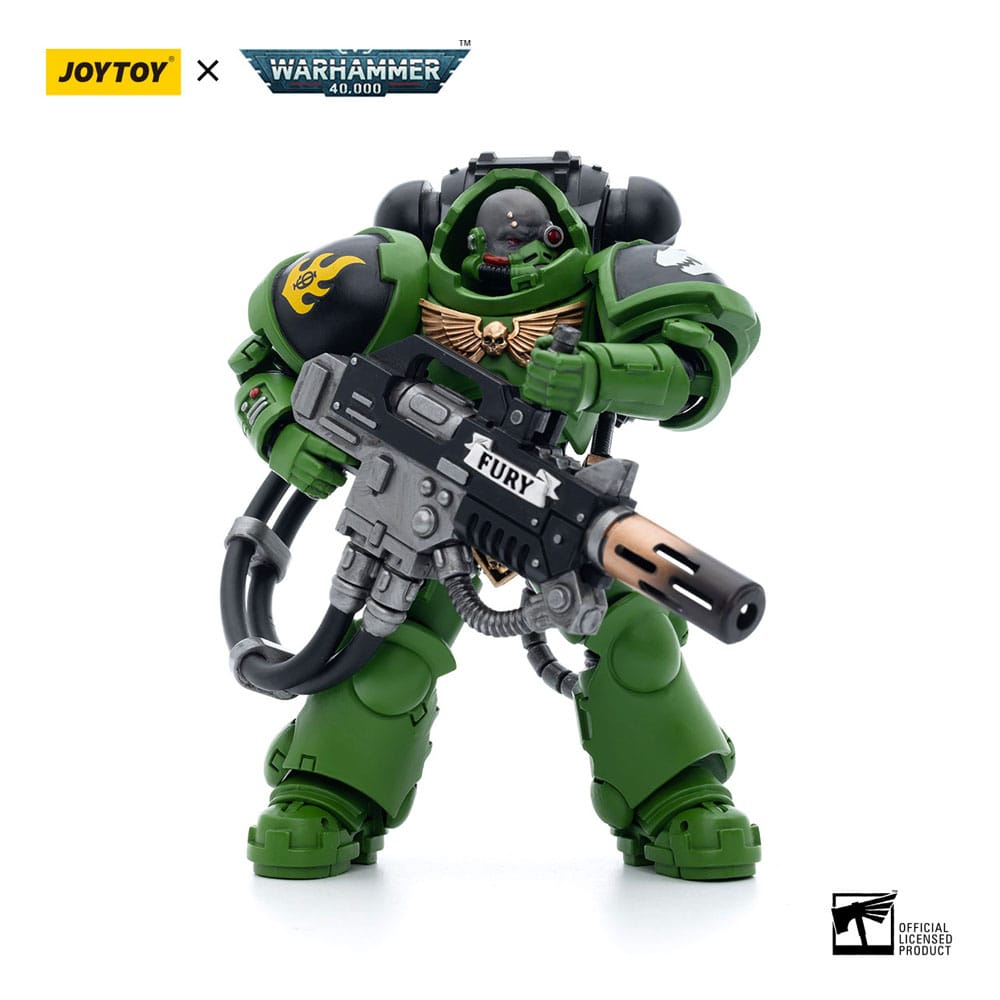 Warhammer 40k figurine 1/18 Salamanders Eradicators Sergeant Bragar 12 cm