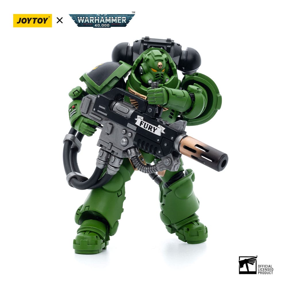 Warhammer 40k figurine 1/18 Salamanders Eradicators Sergeant Bragar 12 cm