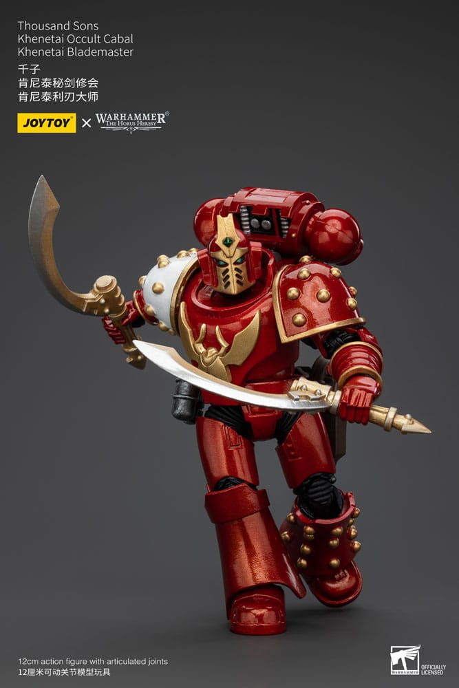 Warhammer The Horus Heresy figurine 1/18 Thousand Sons Khenetai Occult Cabal Khenetai Blademaster 12 cm