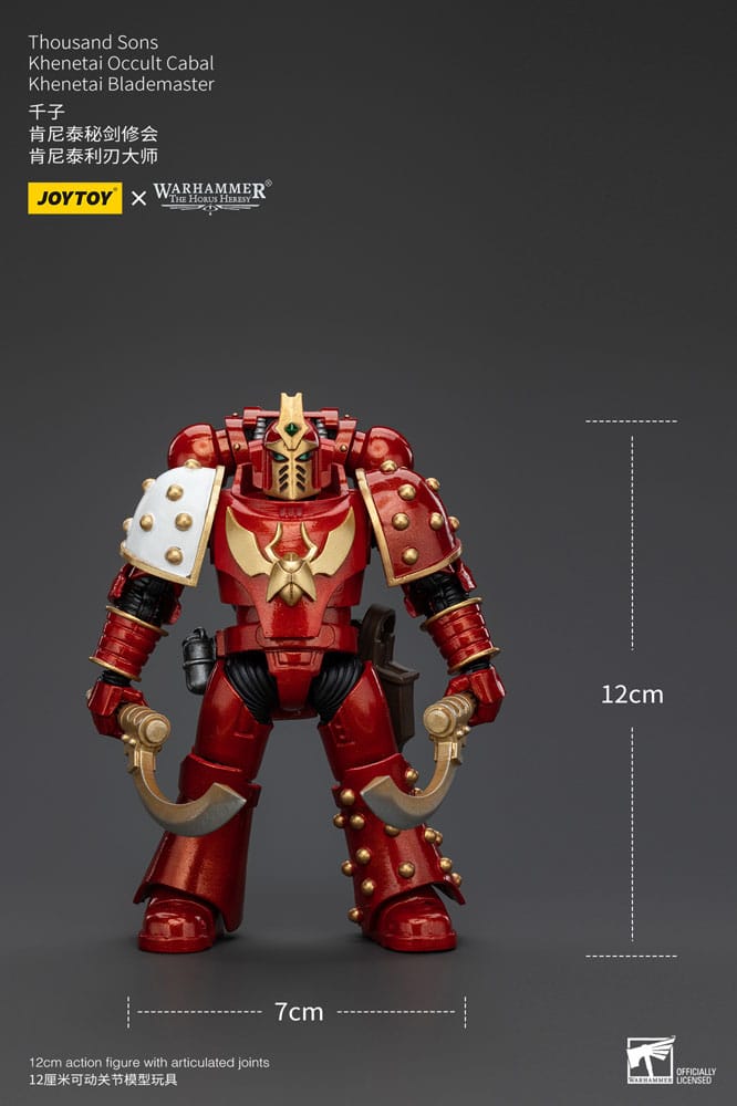 Warhammer The Horus Heresy figurine 1/18 Thousand Sons Khenetai Occult Cabal Khenetai Blademaster 12 cm