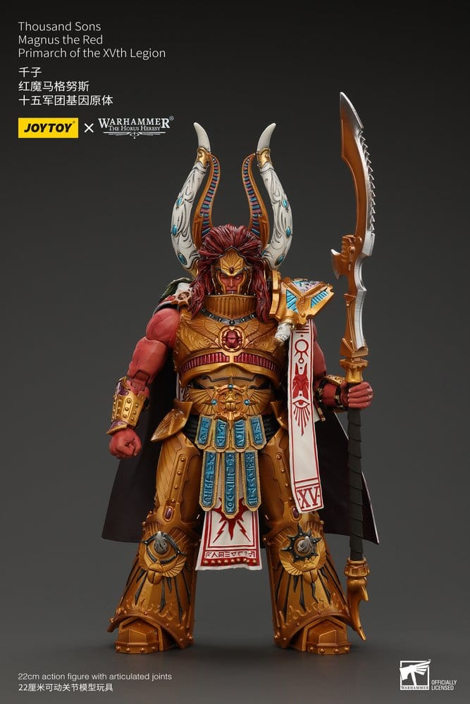 Warhammer The Horus Heresy figurine 1/18 Thousand sons Magnus the Red Primarch of the XVth Legion 22 cm