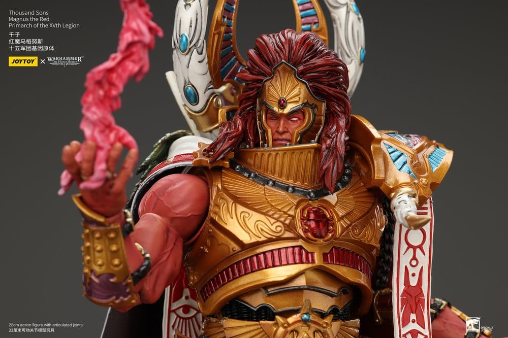 Warhammer The Horus Heresy figurine 1/18 Thousand sons Magnus the Red Primarch of the XVth Legion 22 cm