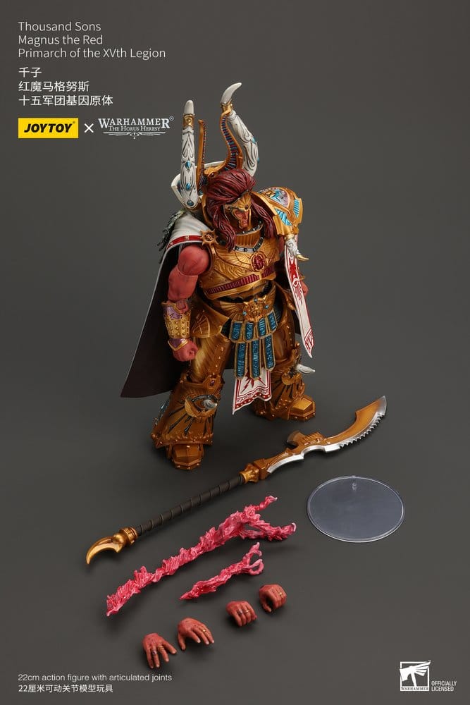 Warhammer The Horus Heresy figurine 1/18 Thousand sons Magnus the Red Primarch of the XVth Legion 22 cm