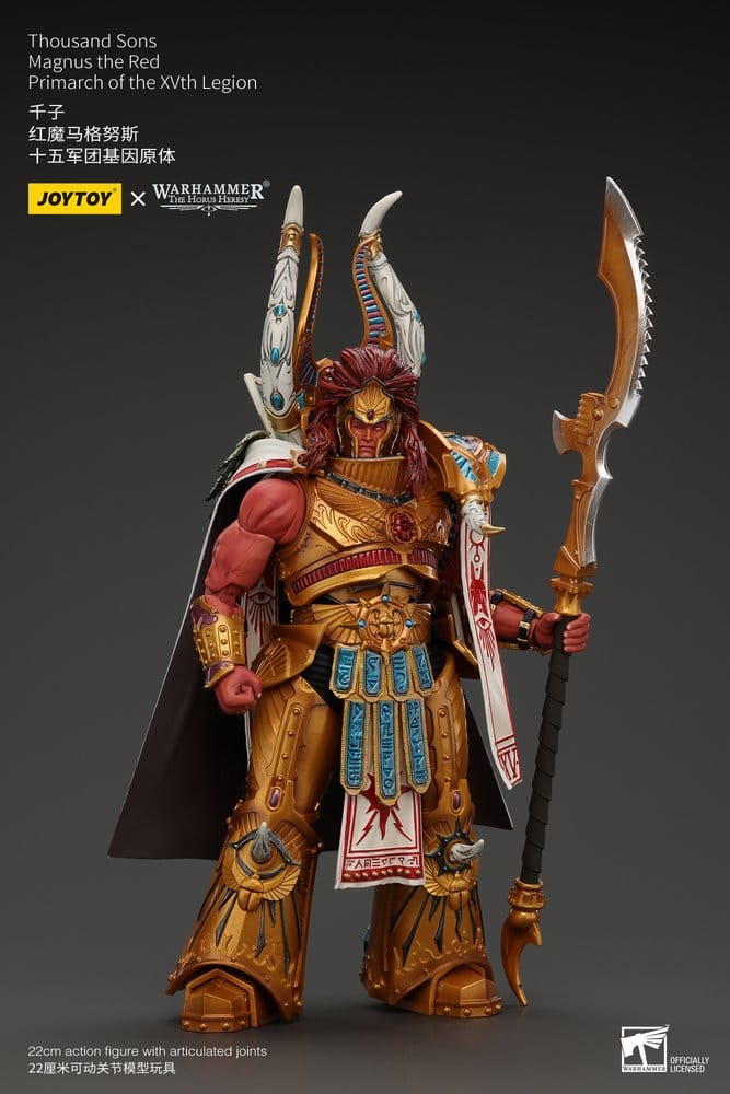 Warhammer The Horus Heresy figurine 1/18 Thousand sons Magnus the Red Primarch of the XVth Legion 22 cm