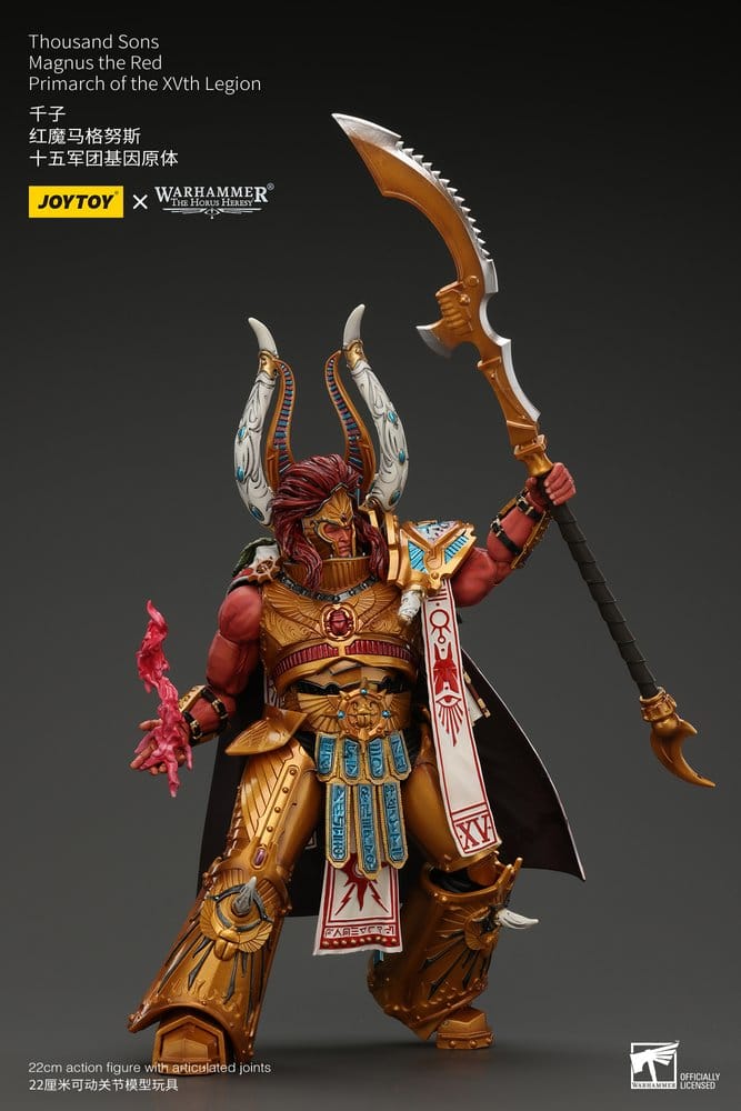 Warhammer The Horus Heresy figurine 1/18 Thousand sons Magnus the Red Primarch of the XVth Legion 22 cm