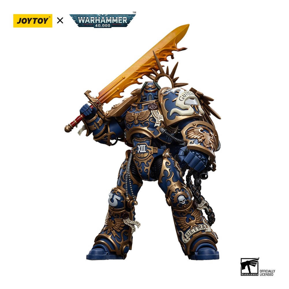 Warhammer 40k figurine 1/18 Ultramarines Primarch Roboute Guilliman 18 cm Reproduktion