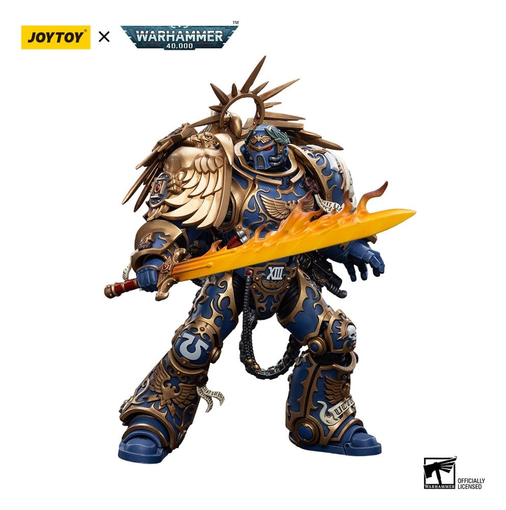 Warhammer 40k figurine 1/18 Ultramarines Primarch Roboute Guilliman 18 cm Reproduktion