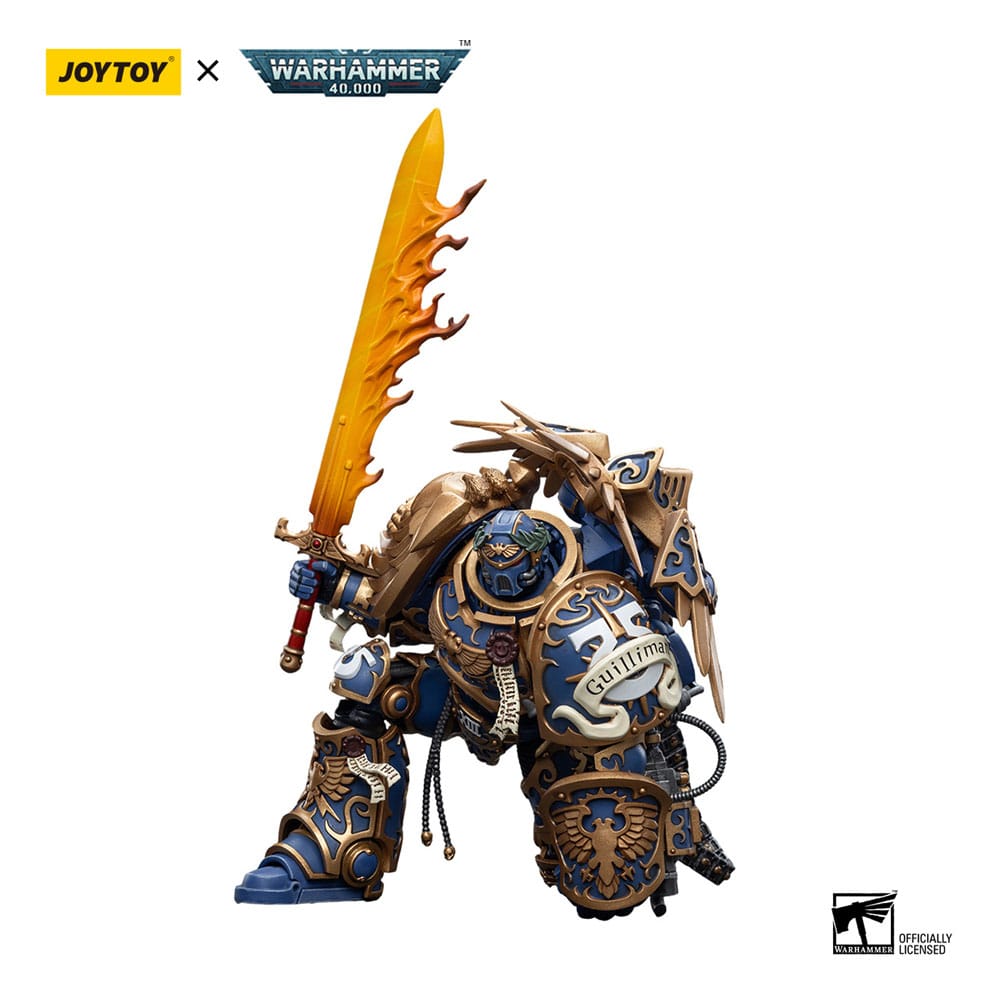 Warhammer 40k figurine 1/18 Ultramarines Primarch Roboute Guilliman 18 cm Reproduktion