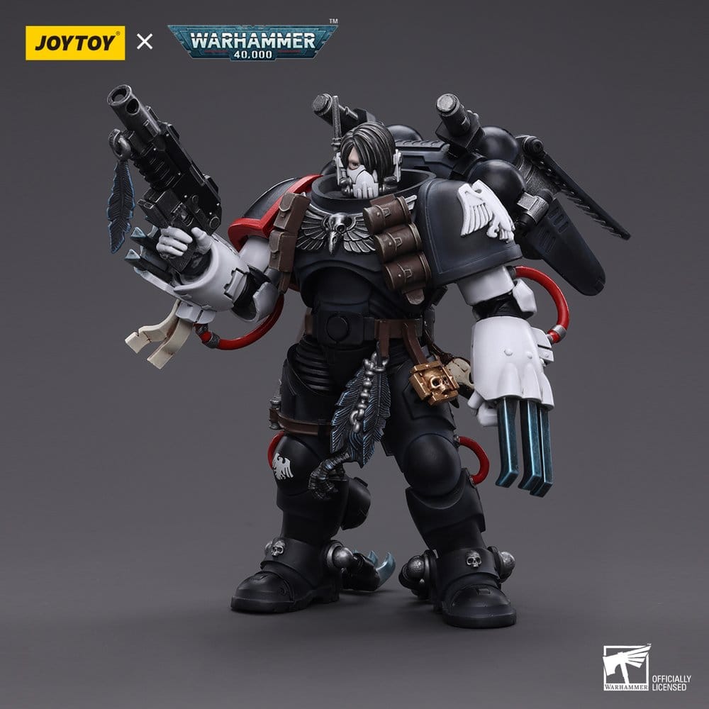 Warhammer 40,000 figurine Raven Guard Chapter Master Kayvaan Shrike 12 cm