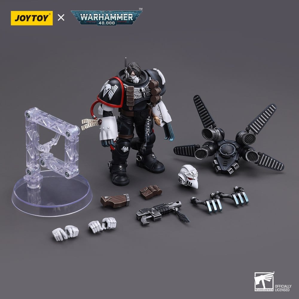 Warhammer 40,000 figurine Raven Guard Chapter Master Kayvaan Shrike 12 cm