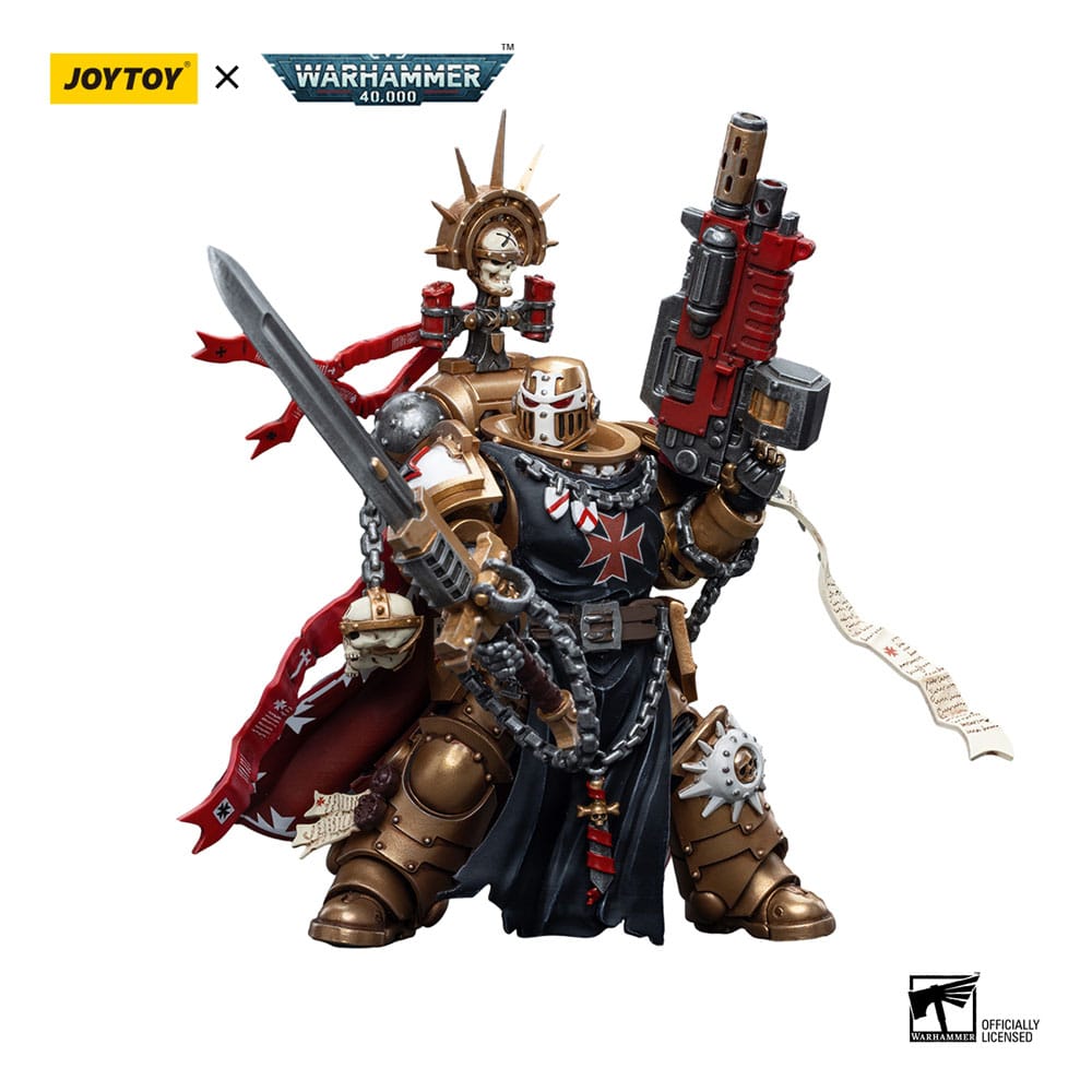 Warhammer 40k figurine 1/18 Black Templars High Marshal Helbrecht 12 cm