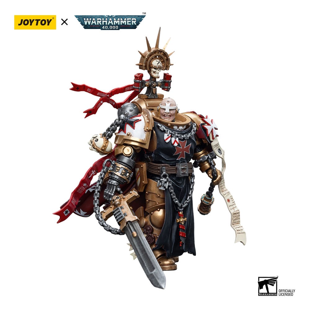 Warhammer 40k figurine 1/18 Black Templars High Marshal Helbrecht 12 cm