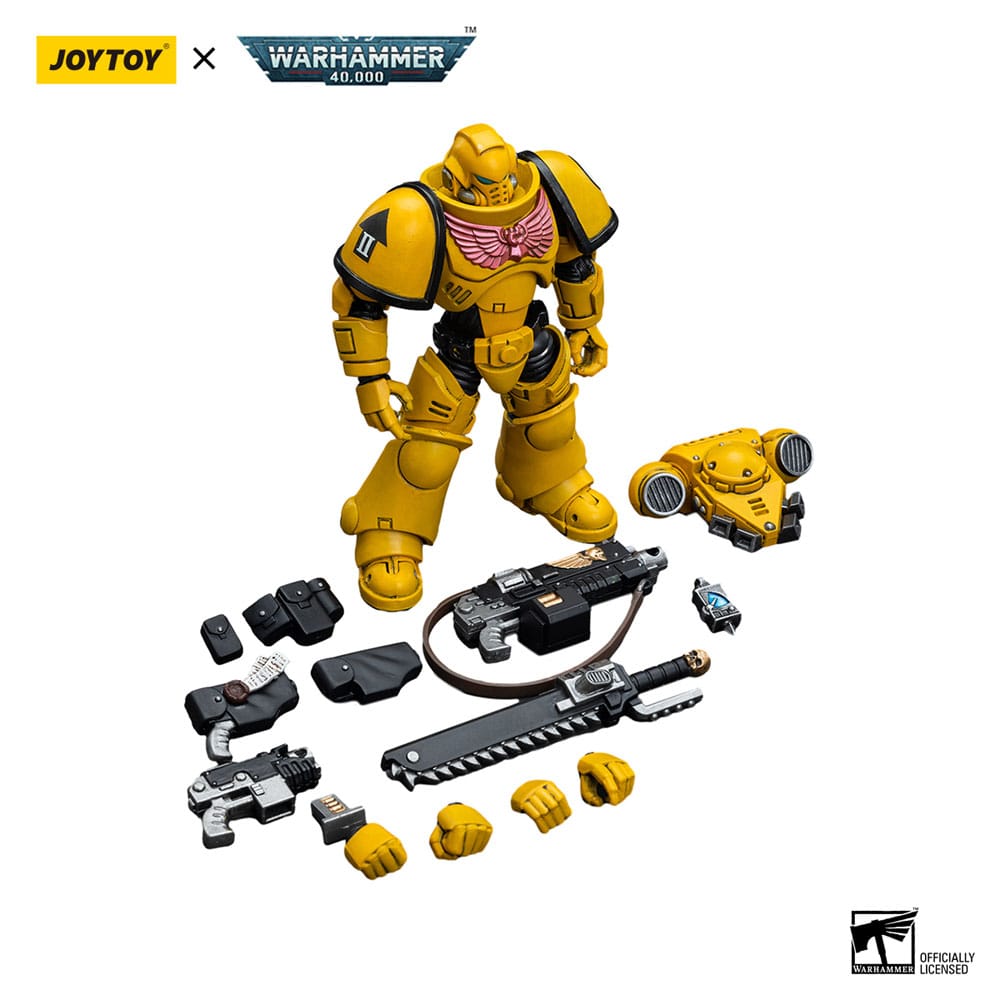 Warhammer 40k figurine 1/18 Imperial Fists Intercessors 12 cm