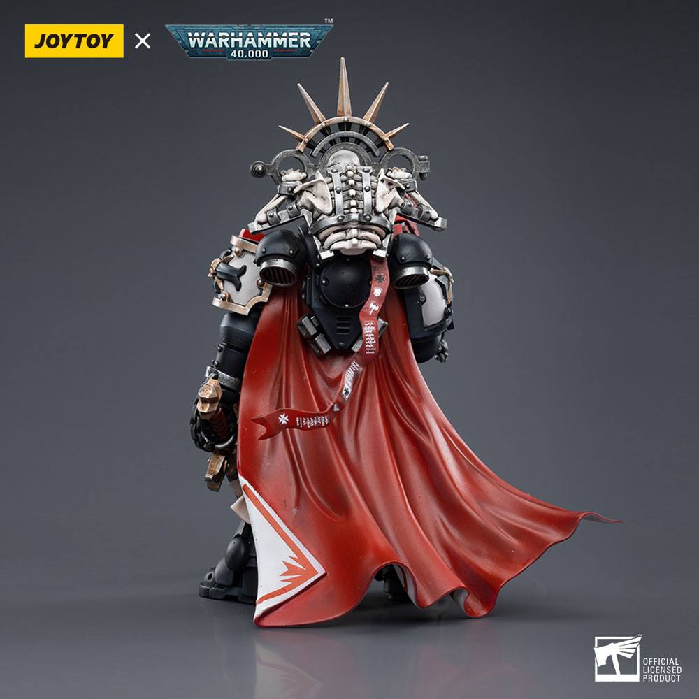 Warhammer 40k figurine 1/18 Black Templars Marshal Baldeckrath 12 cm