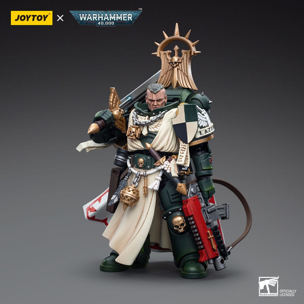 Warhammer 40k figurine 1/18 Dark Angels Master Lazarus 12 cm