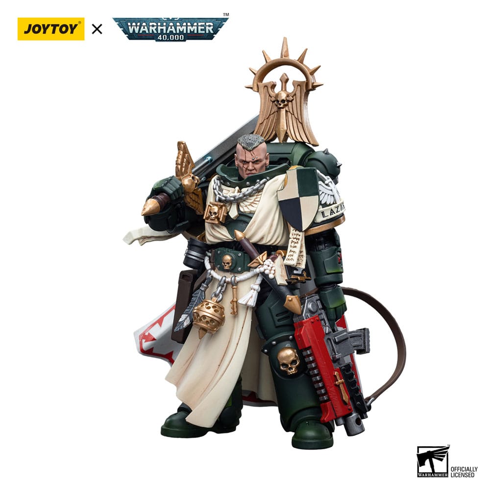 Warhammer 40k figurine 1/18 Dark Angels Master Lazarus 12 cm