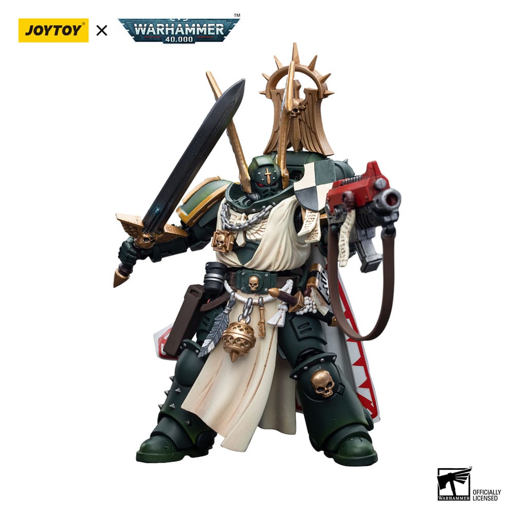 Warhammer 40k figurine 1/18 Dark Angels Master Lazarus 12 cm