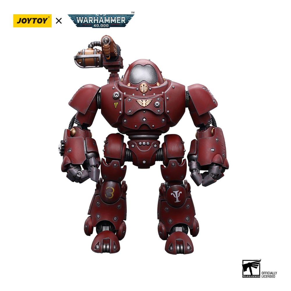 Warhammer 40k figurine 1/18 Adeptus Mechanicus Kastelan Robot with Incendine Combustor 12 cm