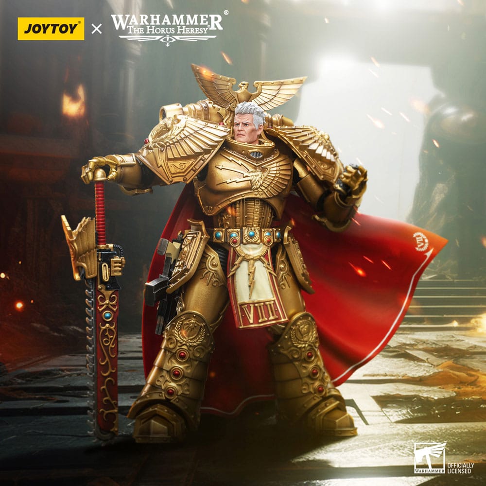 Warhammer The Horus Heresy figurine 1/18 Imperial Fists Rogal Dorn Primarch of the 7th Legion 12 cm