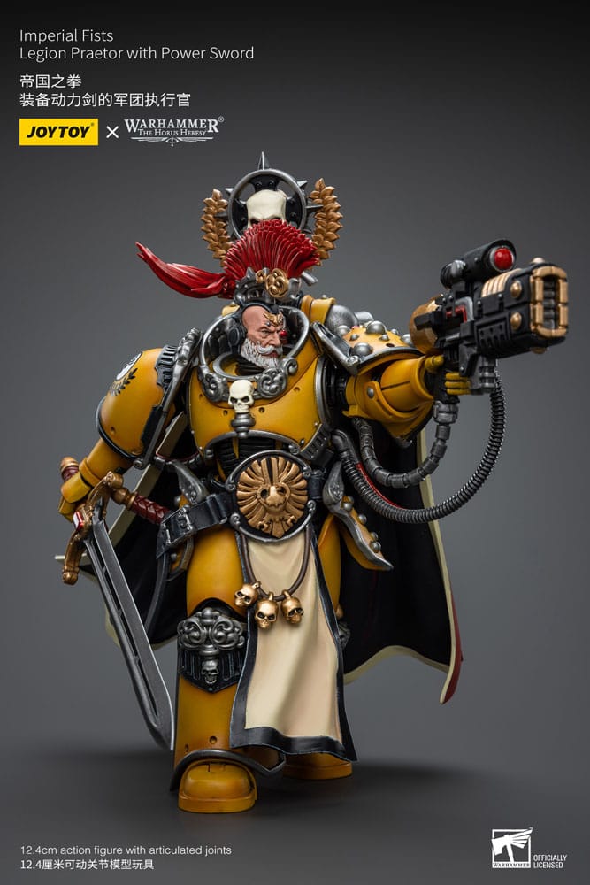 Warhammer The Horus Heresy figurine 1/18 Imperial Fists Legion Praetor with Power Sword 12 cm