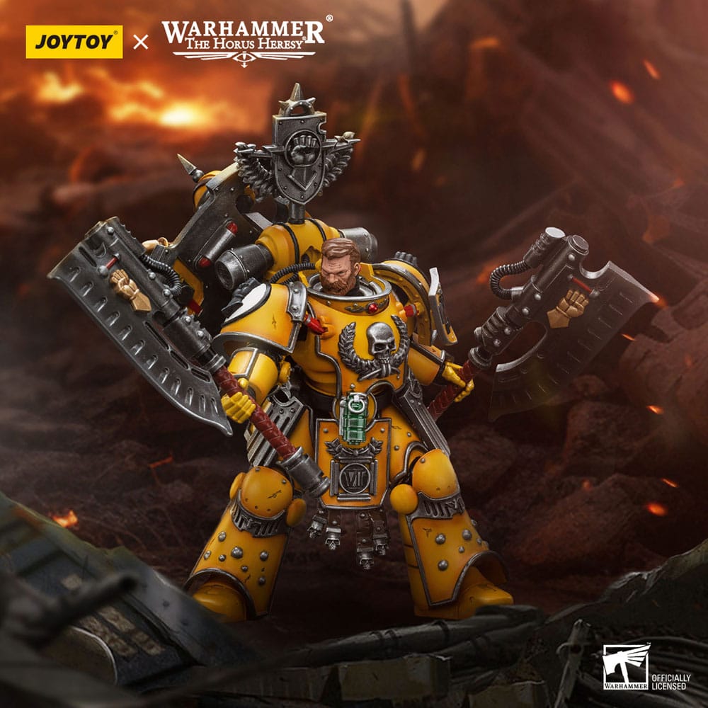 Warhammer The Horus Heresy figurine 1/18 Imperial Fists Fafnir Rann 12 cm