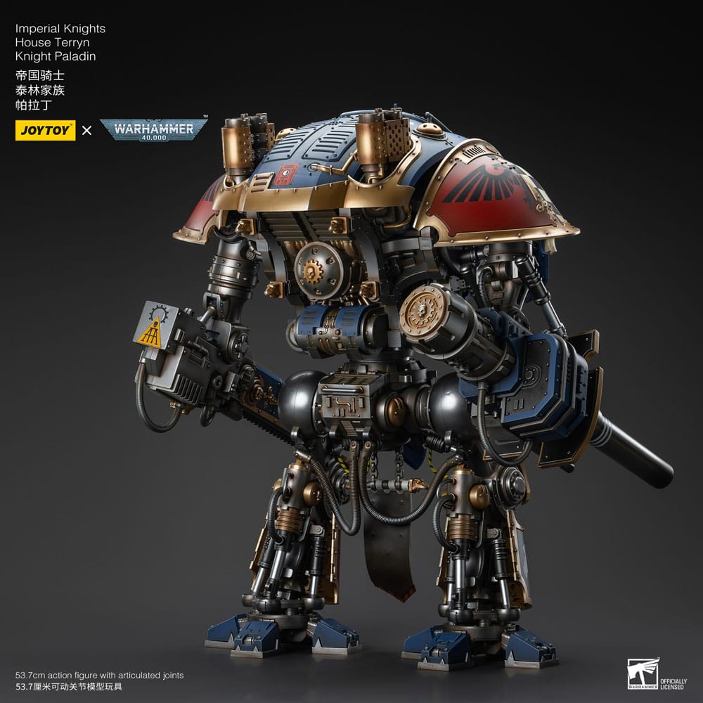 Warhammer 40k figurine 1/18 Imperial Knights House Terryn Knight Paladin 54 cm