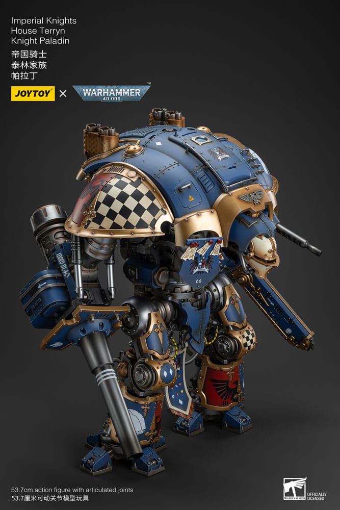 Warhammer 40k figurine 1/18 Imperial Knights House Terryn Knight Paladin 54 cm