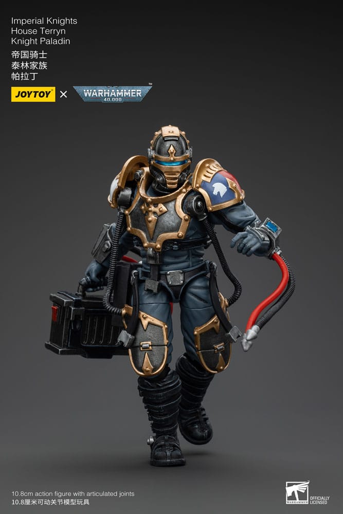Warhammer 40k figurine 1/18 Imperial Knights House Terryn Knight Paladin 54 cm