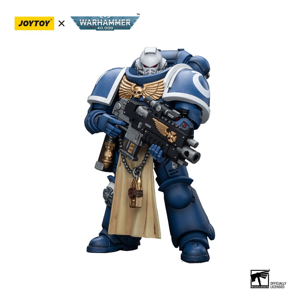 Warhammer 40k figurine 1/18 Ultramarines Sternguard Veteran with Bolt Rifle 12 cm