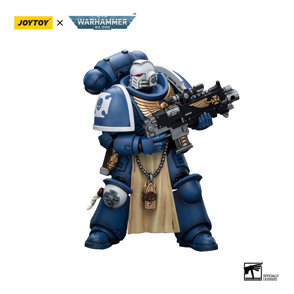 Warhammer 40k figurine 1/18 Ultramarines Sternguard Veteran with Bolt Rifle 12 cm
