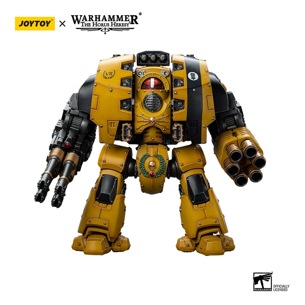 Warhammer The Horus Heresy figurine 1/18 Imperial Fists Leviathan Dreadnought with Cyclonic Melta Lance and Storm Cannon 12 cm