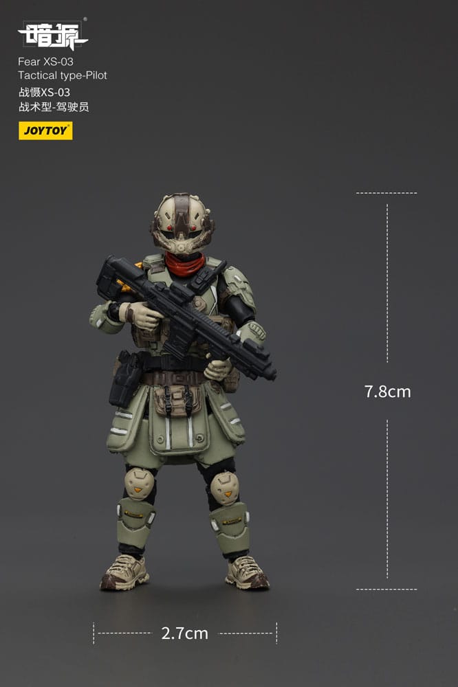 Battle For the Stars figurine Fear XS-03 Tactical type-Pilot 12 cm