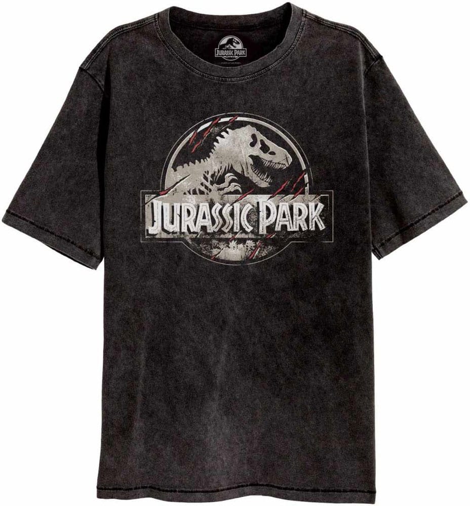 Jurassic Park T-Shirt Scratched Logo (XL)
