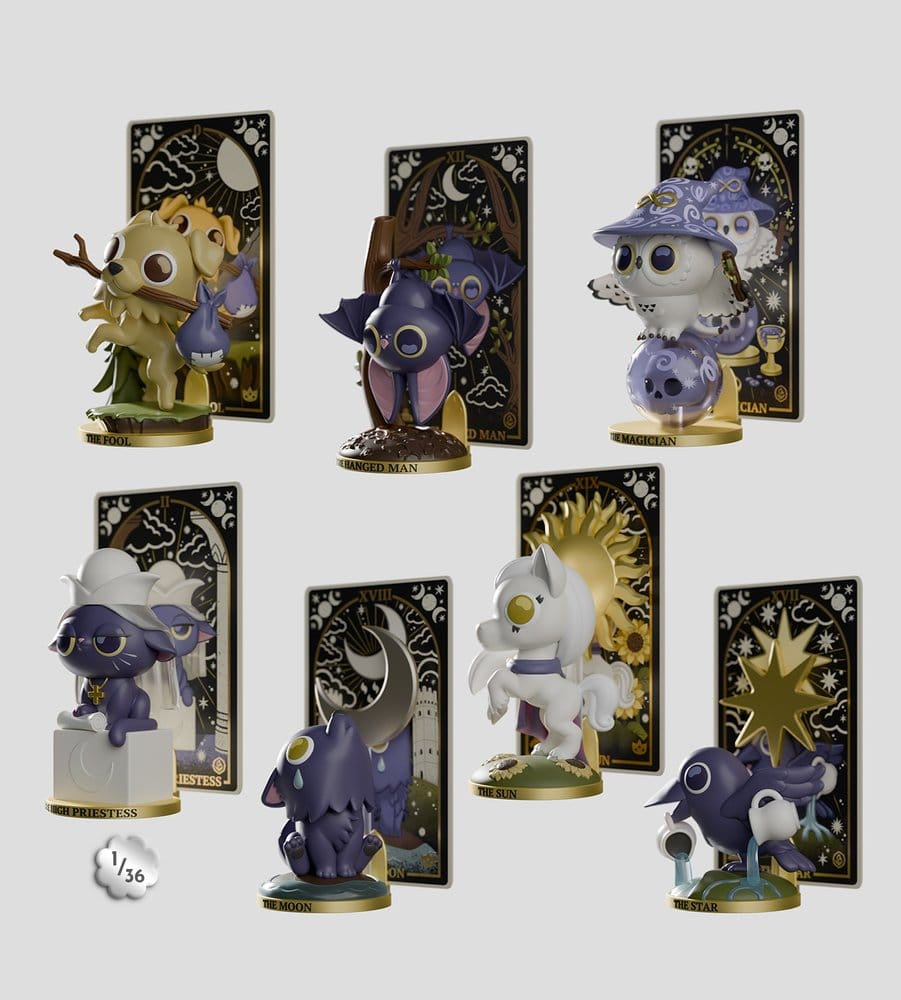 Wild Magic Tarot présentoir Blind Box figurines mini S1 10 cm (6)