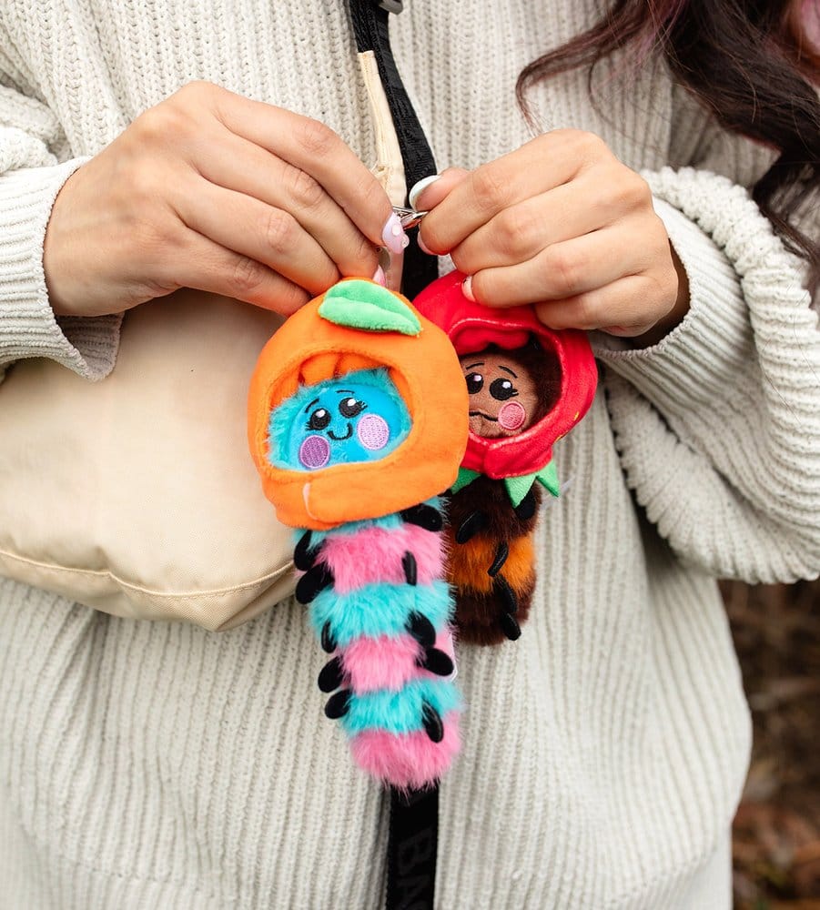Wooly Bear and Friends présentoir Blind Box porte-clés en peluche S1 7 cm (6)