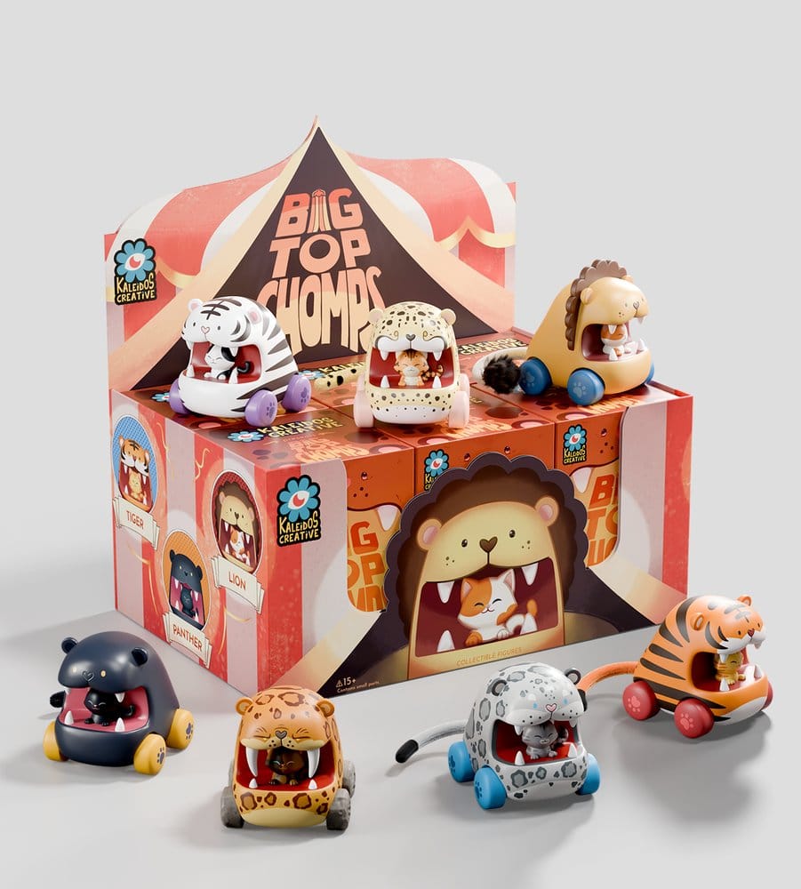 Big Top Chomps présentoir Blind Box figurines mini S1 6 cm (6)
