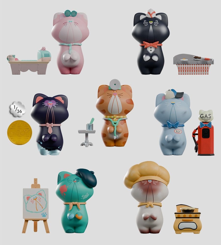 Business Boy présentoir Blind Box figurines mini S1 8 cm (6)